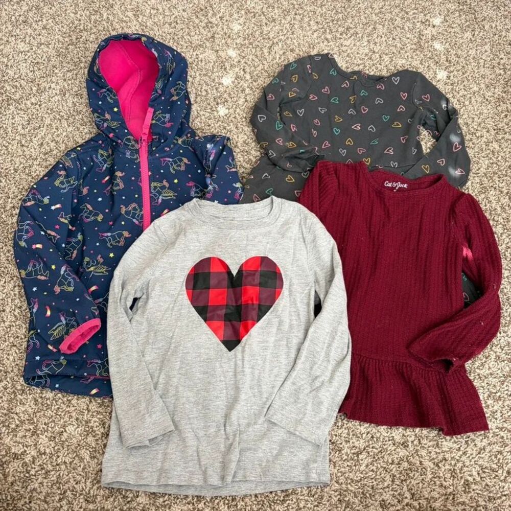 Size 4T / Toddler Girl Cat and Jack Bundle